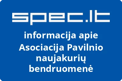 Asociacija Pavilnio naujakurių bendruomenė