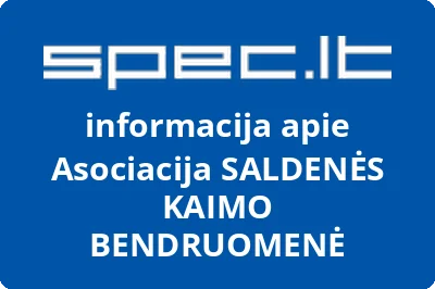 Asociacija SALDENĖS KAIMO BENDRUOMENĖ