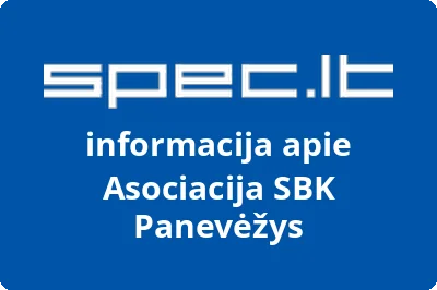 Asociacija SBK Panevėžys | spec.lt