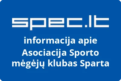 Asociacija Sporto mėgėjų klubas Sparta