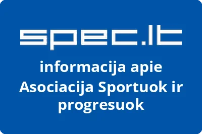Asociacija Sportuok ir progresuok
