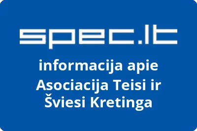 Asociacija Teisi ir Šviesi Kretinga | spec.lt