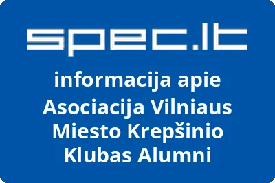 Asociacija VILNIAUS MIESTO KREPŠINIO KLUBAS ALUMNI