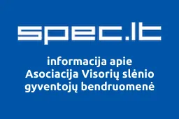 Asociacija Visorių slėnio gyventojų bendruomenė | spec.lt