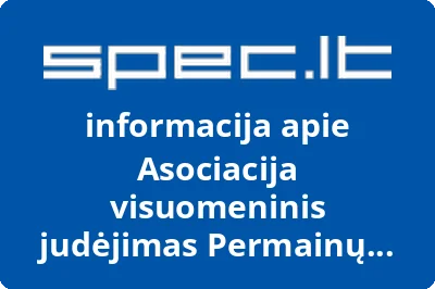 Asociacija visuomeninis judėjimas Permainų Klaipėda