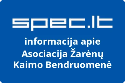 Asociacija Žarėnų Kaimo Bendruomenė