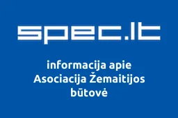Asociacija Žemaitijos būtovė | spec.lt