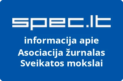 Asociacija žurnalas Sveikatos mokslai