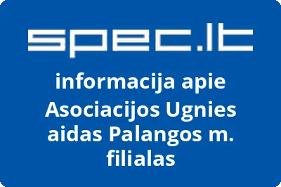 Asociacijos Ugnies aidas Palangos m. filialas