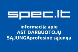AST DARBUOTOJŲ SĄJUNGAprofesinė sąjunga | spec.lt