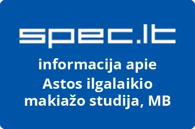 Astos ilgalaikio makiažo studija, MB