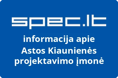 Astos Kiaunienės projektavimo įmonė