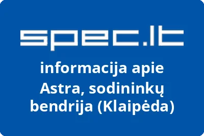 Astra, sodininkų bendrija (Klaipėda)