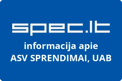 ASV SPRENDIMAI, UAB