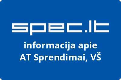 VŠ AT sprendimai