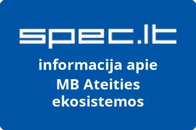Ateities ekosistemos, MB | spec.lt