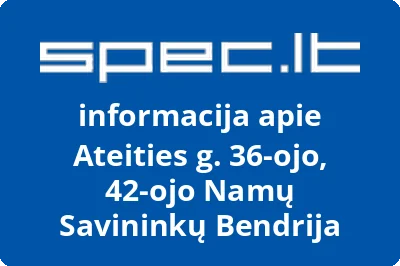 Ateities g. 36-ojo, 42-ojo Namų Savininkų Bendrija