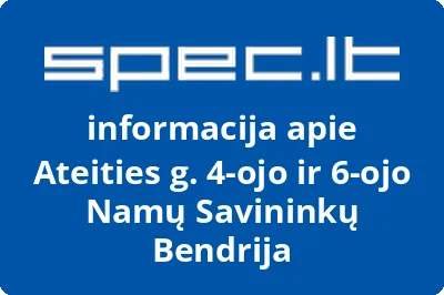 Ateities g. 4ojo ir 6ojo namų savininkų bendrija