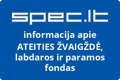 Labdaros ir paramos fondas Ateities žvaigždė