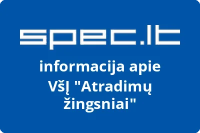 Atradimų žingsniai, VŠĮ | spec.lt