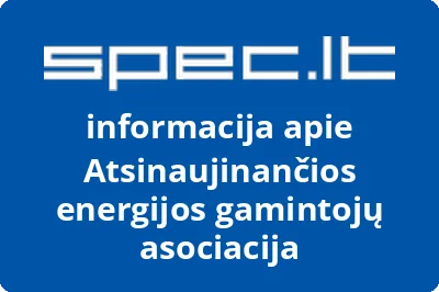 Atsinaujinančios energijos gamintojų asociacija