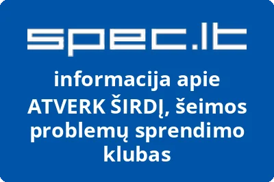 Šeimos problemų sprendimo klubas Atverk širdį