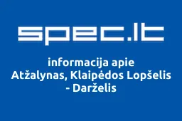 Atžalynas, Klaipėdos Lopšelis - Darželis iliustracija