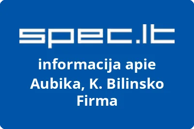 K. Bilinsko firma Aubika