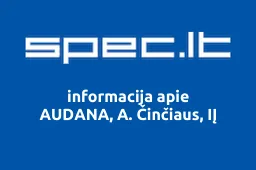AUDANA, A. Činčiaus, IĮ iliustracija