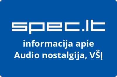Audio nostalgija, VŠĮ