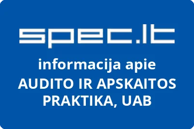 Audito ir apskaitos praktika, UAB