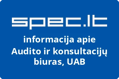 Audito ir konsultacijų biuras, UAB