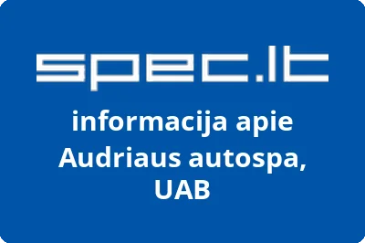 Audriaus autospa, UAB