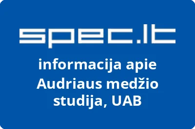Audriaus medžio studija, UAB