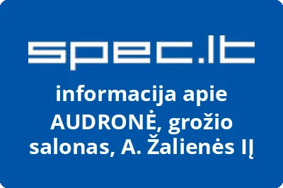 Audronės Žalienės įmonė