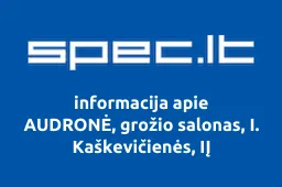 AUDRONĖ, grožio salonas, I. Kaškevičienės, IĮ