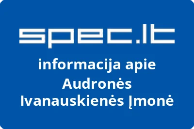 Audronės Ivanauskienės Įmonė