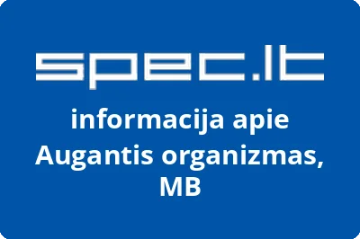 Augantis organizmas, MB | spec.lt