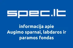 Augimo sparnai, labdaros ir paramos fondas | spec.lt
