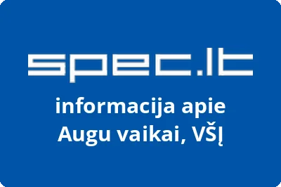 Augu vaikai, VŠĮ | spec.lt