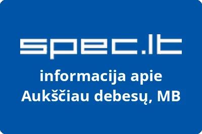 Aukščiau debesų, MB | spec.lt