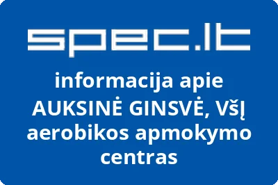 AUKSINĖ GINSVĖ, VŠĮ