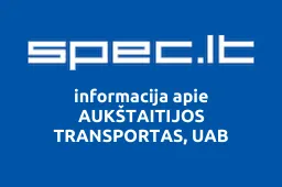 AUKŠTAITIJOS TRANSPORTAS, UAB | spec.lt