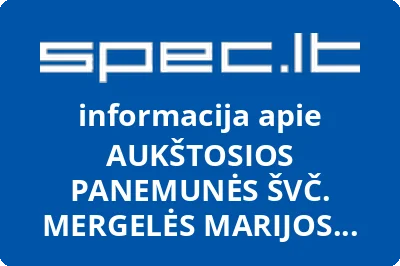 AUKŠTOSIOS PANEMUNĖS ŠVČ. MERGELĖS MARIJOS VARDO BAŽNYČIA