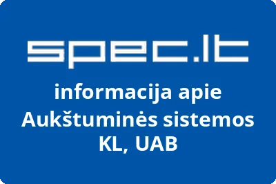 Aukštuminės sistemos KL, UAB