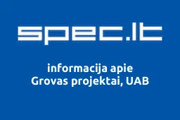 Grovas projektai, UAB | spec.lt