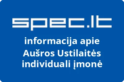 Aušros Ustilaitės individuali įmonė