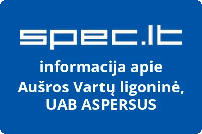 Aušros Vartų ligoninė, UAB ASPERSUS