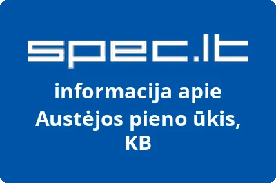Austėjos pieno ūkis, KB