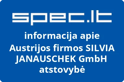 Austrijos firmos SILVIA JANAUSCHEK GmbH atstovybė